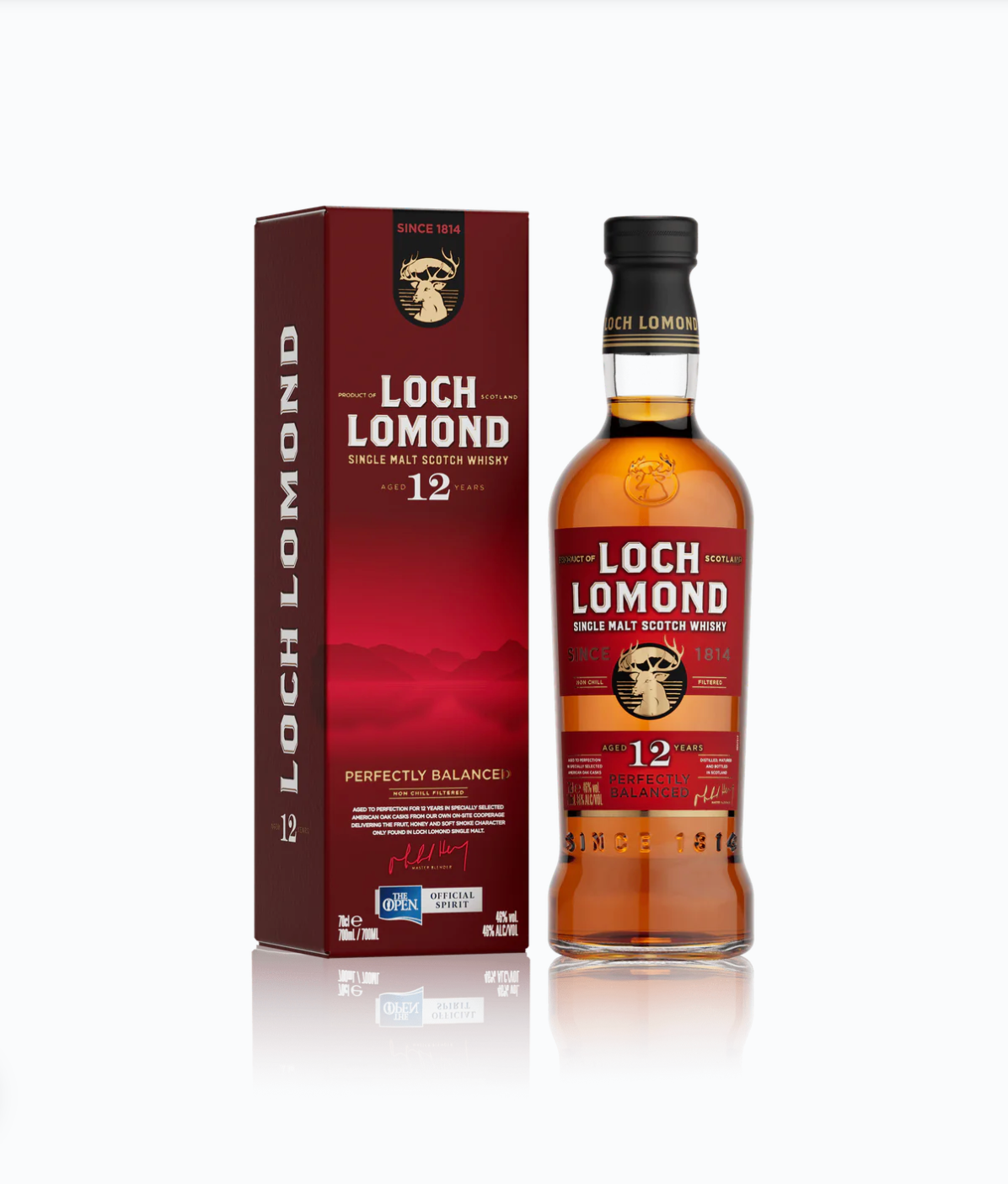 WHISKY SCOTCH LOCH LOMOND 12 ANOS SINGLE MALT 700ML